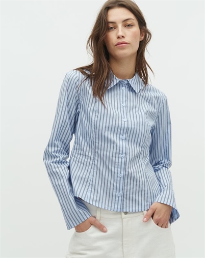 mbyM - Danire Skjorte - Blue Stripe